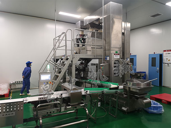 預(yù)制菜包裝機械設(shè)備展示