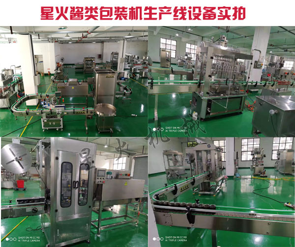 醬類(lèi)包裝機(jī)生產(chǎn)線(xiàn)設(shè)備-小型醬類(lèi)食品包裝機(jī)流水線(xiàn)廠(chǎng)家實(shí)拍